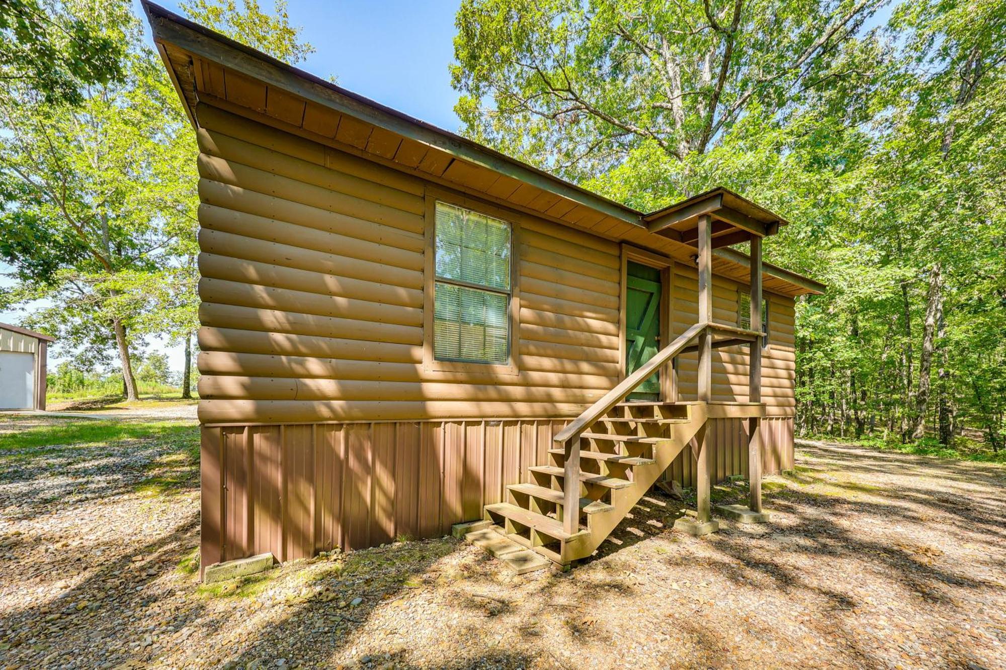 Arkansas Log Cabin Rental Near Lake Greeson! Mount Moriah 外观 照片